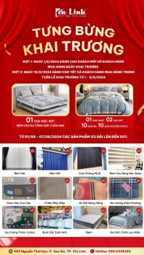 TƯNG BỪNG KHAI TRƯƠNG SHOWROOM THỨ 15 - SHOWROOM YẾN LINH - CHÍ LINH