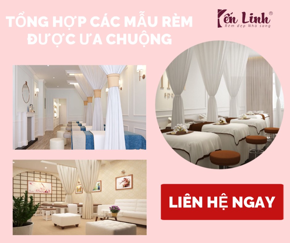 Tổng Hợp Các Mẫu Rèm Spa Được Ưa Chuộng Nhất Hiện Nay, Rèm Yến Linh,