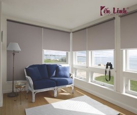 Rèm Cuốn Trơn Giá Rẻ 