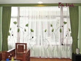 Rèm Voan Thêu Tay Cao Cấp