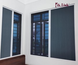 Cửa Lưới Chống Muỗi Kết Hợp Rèm Tổ Ong