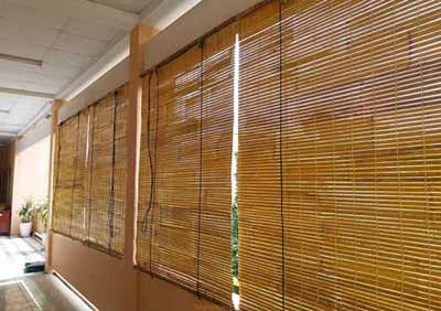 Mành tre phù hợp với nhiều không gian