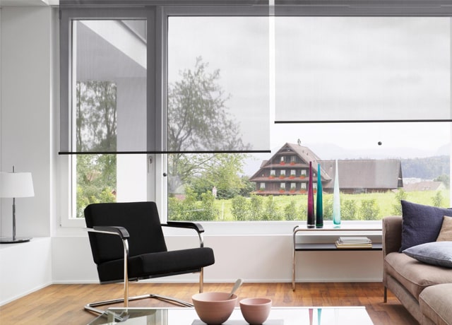 Rèm cuốn tại Chí Linh mang lại không gian sang trọng cho căn phòng